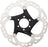 Shimano Deore XT SM-RT86-S Disc Brake Rotor - 160mm 6-Bolt Silver/Black