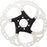 Shimano Deore XT SM-RT86-M Disc Brake Rotor - 180mm 6-Bolt Silver/Black