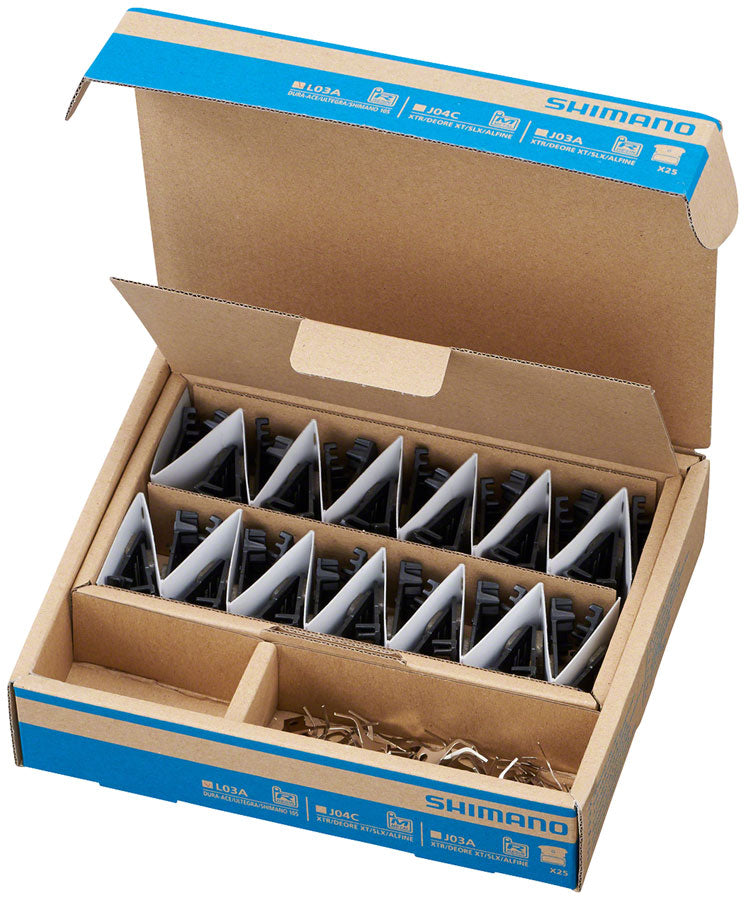 Shimano L03A Brake Pad and Springs - Pack/25