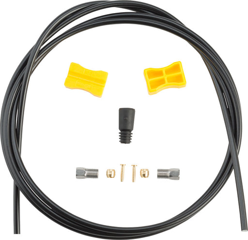 Shimano SM-BH59-JK Low Pressure Disc Brake Hose Kit - Straight Caliper Caliper Connector, 2000mm, Black