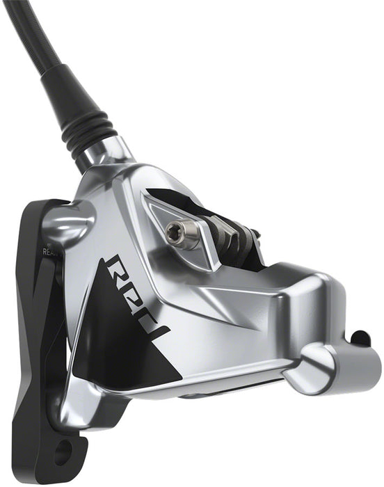 SRAM RED eTap AXS HRD Shift/Brake Lever and Hydraulic Disc Caliper - Left/Front, Flat Mount, 20mm Offset, 950mm Hose, Black/Silver, D1