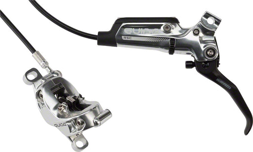 SRAM Guide RSC Disc Brake and Lever - Front or Rear, Hydraulic, Post Mount, Silver, B1