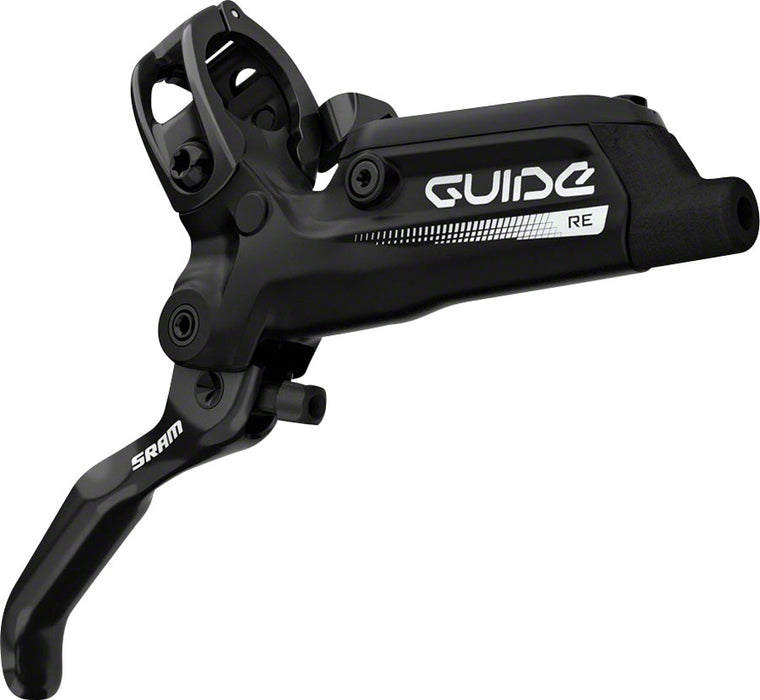 SRAM Guide RE Disc Brake and Lever - Front, Hydraulic, Post Mount, Black, A1