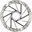 SRAM HS2 Disc Brake Rotor - 180mm, 6-Bolt, Rounded, Silver/Black