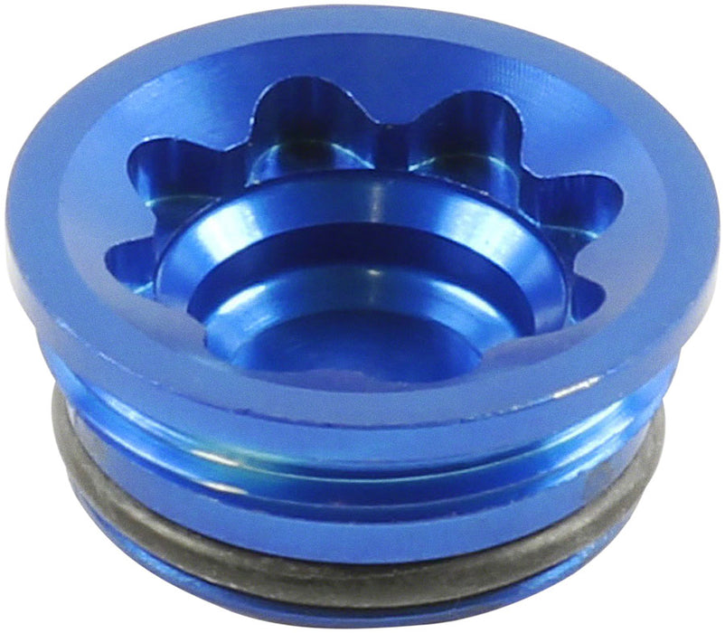 Hope V4 Small/E4 Bore Cap - Blue