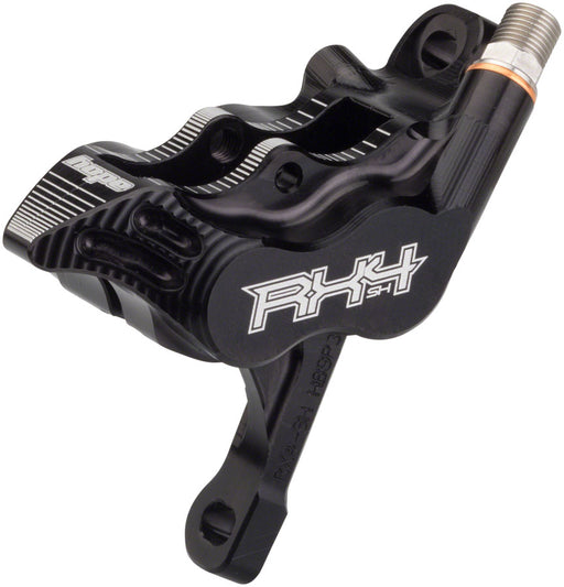 Hope RX 4 Complete Caliper: for Shimano Road Hydraulic Disc Brake Levers, Black, Front Flat Mount 160