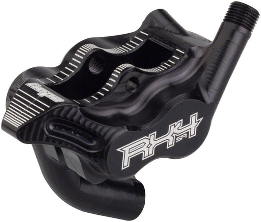 Hope RX 4 Complete Caliper: for SRAM Road Hydraulic Disc Brake Levers, Black, Rear Flat Mount 160