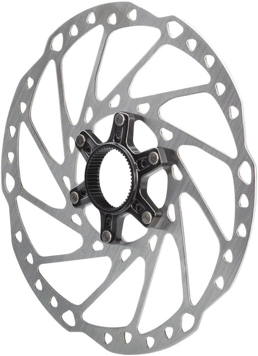 Shimano GRX SM-RT64-L Disc Brake Rotor with External Lockring - 203mm, Center Lock, Silver