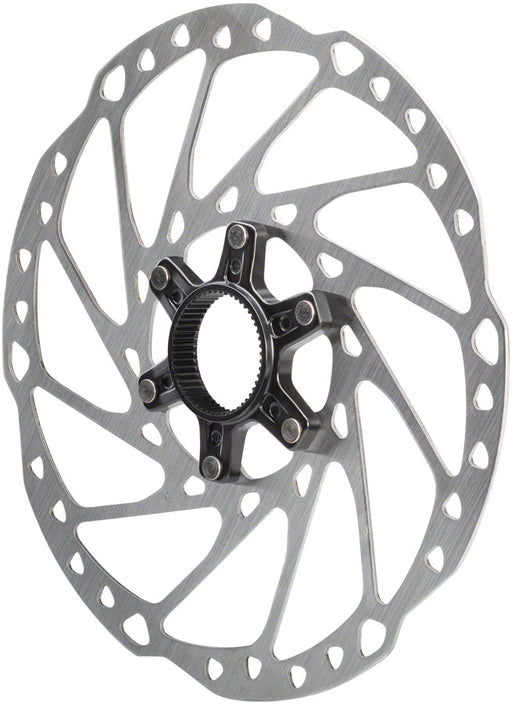 Shimano GRX SM-RT64-L Disc Brake Rotor with External Lockring - 203mm, Center Lock, Silver