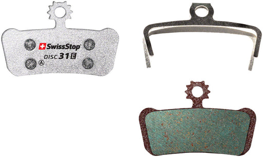 SwissStop E Compound Brake Pad Set, Disc 31: for SRAM Guide and Elixir Trail