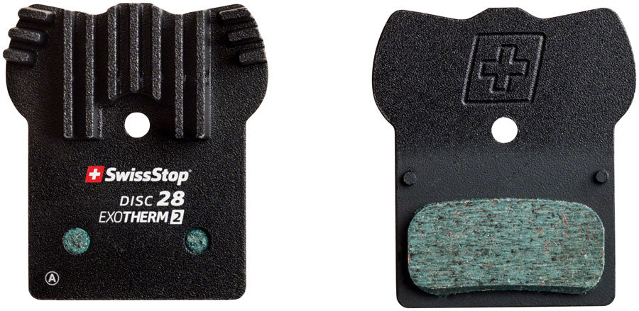 SwissStop EXOTherm2 Brake Pad Set, Disc 28: for Shimano "J" shape