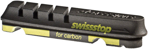 SwissStop Flash EVO Set of 4 SRAM/Compatible with Shimano Rim Brake Inserts, Black Prince Compound