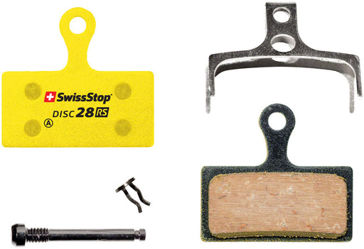 SwissStop RS Organic Compound Disc Brake Pad Set, Disc 28: Shimano "G" Shape