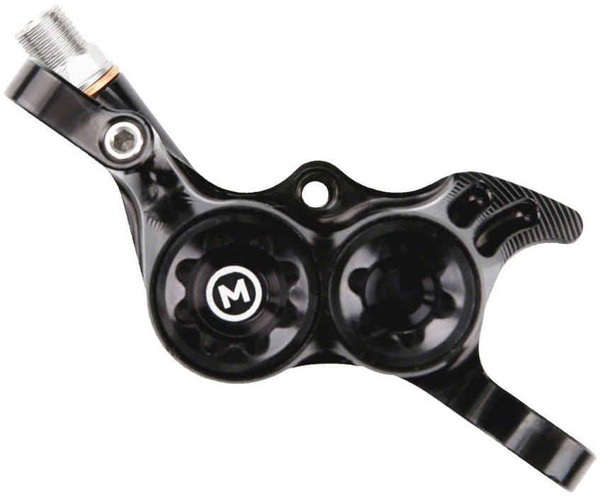 Hope RX4+ Disc Brake Caliper - Post Mount, Shim Mineral Oil, Black