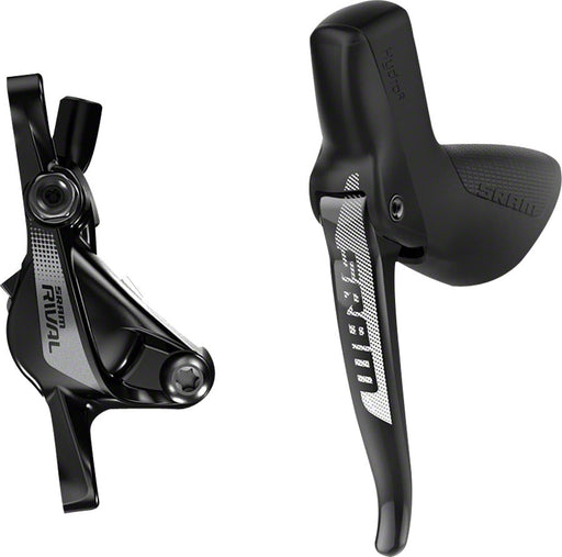 SRAM Rival 1 Disc Brake and Lever - Front Hydraulic Post Mount Black A1