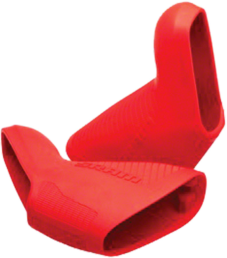 SRAM Cable Brake Hood Covers, Red Fit 2013 Red 10-Speed, Red 22, Force 22, Rival 22, Pair