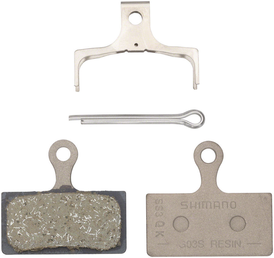Shimano G03S Disc Brake Pads - Resin, Steel Backed, Fits XTR BR-M9000 and Deore XT BR-M8100
