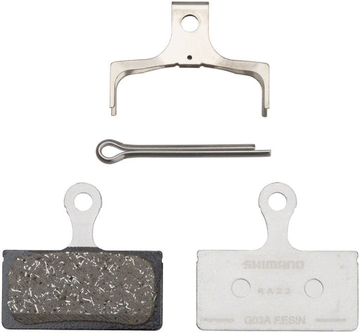 Shimano G03A Disc Brake Pads - Resin, Aluminum Backed, Fits XTR BR-M9000 and Deore XT BR-M8100