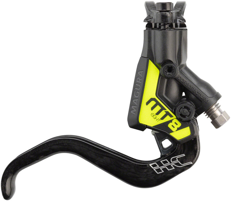 Magura MT8 SL Disc Brake Master Cylinder Assembly, 1-Finger Carbolay Lever, Black