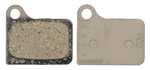 Shimano M02 Resin Disc Brake Pads and Spring for Deore BR-M555 Calipers