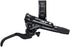 Shimano Deore XT BL-M8100/BR-M8120 Disc Brake and Lever - Rear, Hydraulic, Post Mount, 4-Piston, Finned Metal Pads, Black