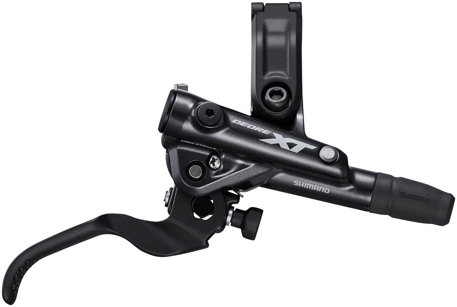 Shimano Deore XT BL-M8100/BR-M8100 Disc Brake and Lever - Rear, Hydraulic, Post Mount, 2-Piston, Black