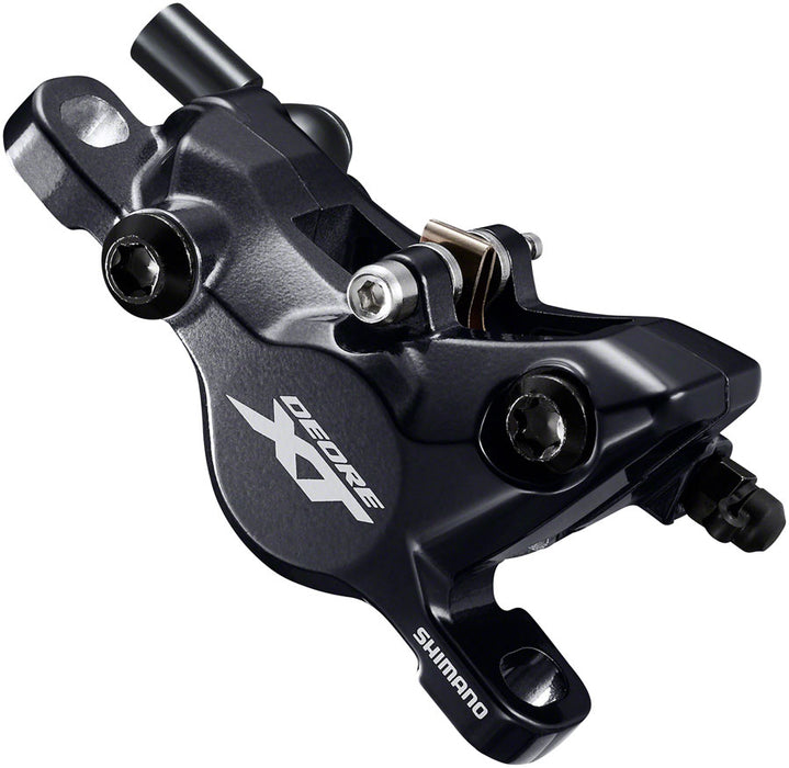 Shimano Deore XT BL-M8100/BR-M8100 Disc Brake and Lever - Front, Hydraulic, Post Mount, 2-Piston, Black