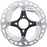 Shimano Deore XT RT-MT800-S Disc Brake Rotor with External Lockring - 160mm, Center Lock, Silver/Black