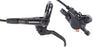 Shimano Deore BL-MT501/BR-MT500 Disc Brake and Lever - Front, Hydraulic, Post Mount, Resin Pads, Black