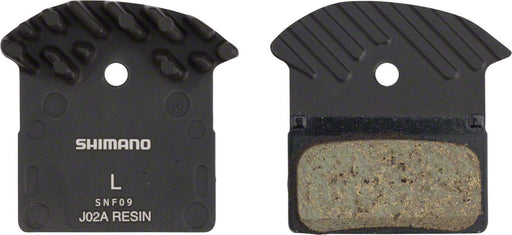 Shimano J02A Resin Disc Brake Pads with Fins - Fits XTR BR- M9020 XTBR-