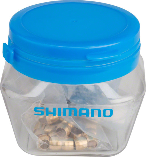 Shimano Bulk BH90 Olive and Insert Jar of 50 pair