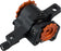Paul Component Engineering Klamper Disc Caliper, Long Pull, Black with Orange Adjusters