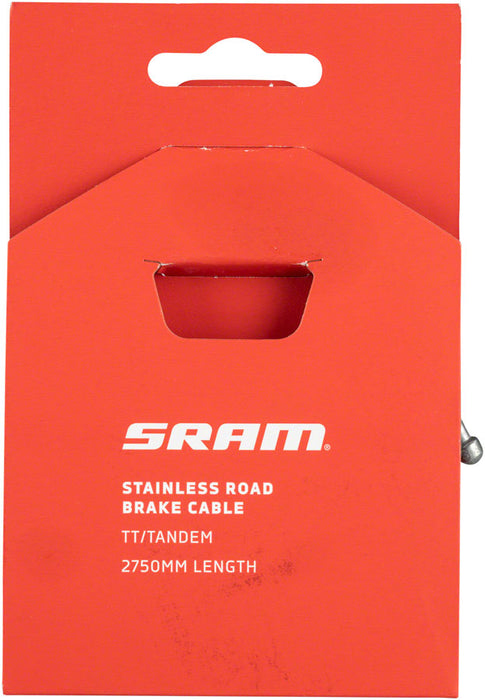 SRAM, Stainless, Brake Cable, 1.5mm, 2750mm, Road, Unit
