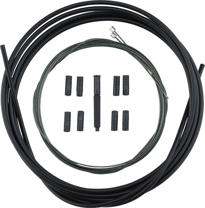 Shimano XTR SP41 Polymer-Coated Derailleur Cable Set, Black