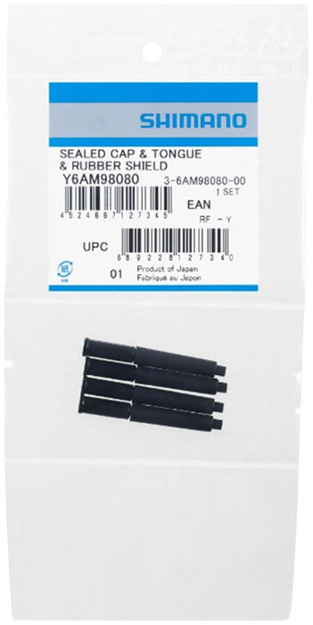 Shimano 4mm Sealed End Cap with Tube and Shield 4 per bag