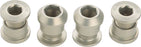 Wolf Tooth 1x Chainring Bolt Set - 6mm, Dual Hex Fittings, Set/4, Silver