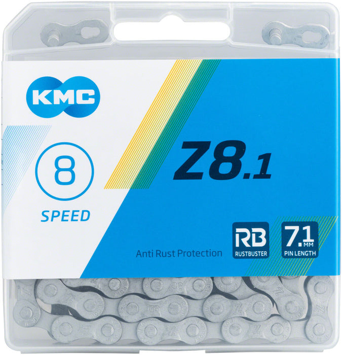 KMC Z8.1 Rust Buster Chain (5-8sp), Grey