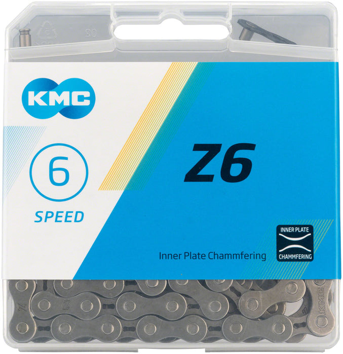 KMC Z6 Chain (5-8sp), Brown/Grey