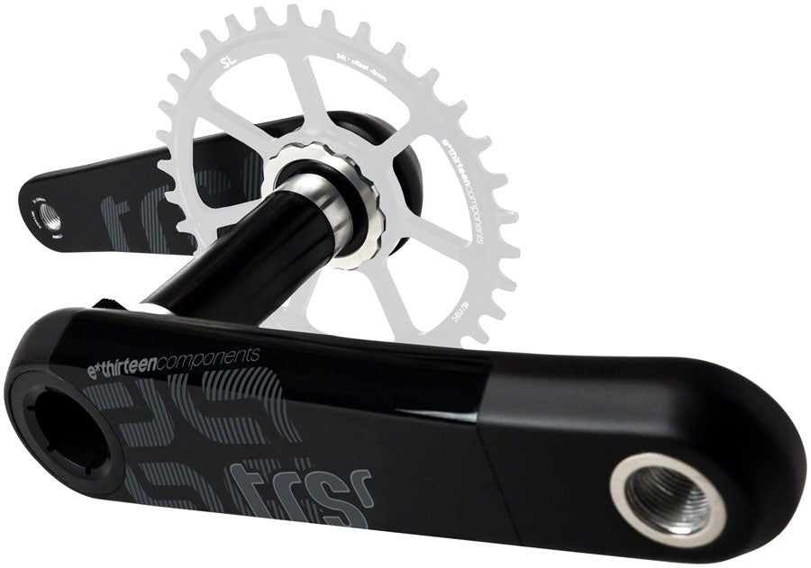 E*thirteen TRS Race Carbon Crank (73mm) 170mm Blk - Black