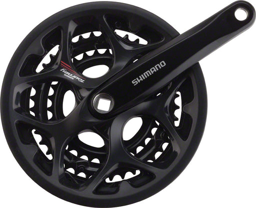 Shimano Tourney FC-A073 Crankset - 170mm 7/8-Speed 50/39/30t Riveted