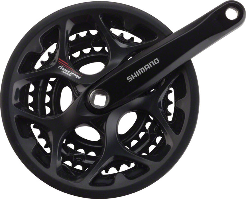 Shimano Tourney FC-A073 Crankset - 170mm 7/8-Speed 50/39/30t Riveted