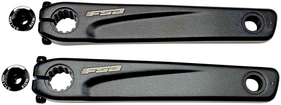 FSA (Full Speed Ahead) CK-603 Bafang M800 eBike Crankarms - 170mm, Black