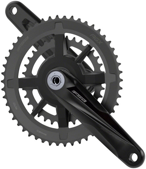 FSA (Full Speed Ahead) Gossamer Pro Modular AGX+ Crankset - 170mm, 10/11-Speed, 46/30t, DM/90 BCD, 386 EVO Spindle Interface, Black