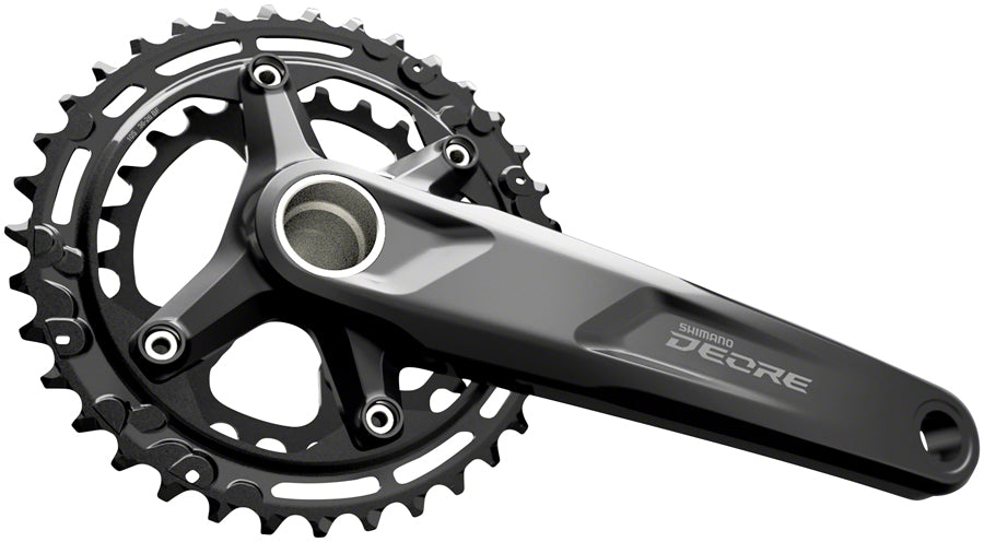 Shimano Deore FC-M4100-2 Crankset - 175mm, 10-Speed, 36/26t, Black