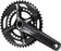 Shimano GRX FC-RX810-2 Crankset - 172.5mm, 11-Speed, 48/31t, 110/80 BCD, Hollowtech II Spindle Interface, Black