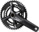 Shimano GRX FC-RX810-2 Crankset - 175mm, 11-Speed, 48/31t, 110/80 BCD, Hollowtech II Spindle Interface, Black
