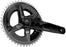 SRAM Rival AXS Crankset with Quarq Power Meter - 160mm, 12-Speed, 48/35t Yaw, 107 BCD, DUB Spindle Interface, Black, D1