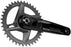 SRAM Rival 1 AXS Wide Crankset - 160mm, 12-Speed, 46t, 8-Bolt Direct Mount, DUB Spindle Interface, Black, D1