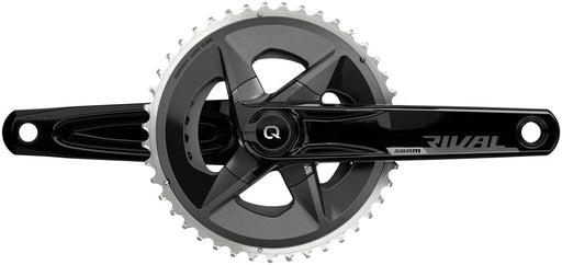 SRAM Rival AXS Wide Power Meter Crankset - 172.5mm, 12-Speed, 43/30t Yaw, 94 BCD, DUB Spindle Interface, Black, D1