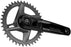 SRAM Rival 1 AXS Wide Power Meter Crankset - 165mm, 12-Speed, 40t, 8-Bolt Direct Mount, DUB Spindle Interface, Black, D1